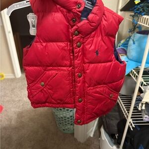 Polo by Ralph Lauren Red Kids Vest